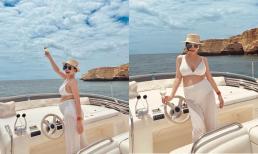 Phanh Lee tự tin hở bạo khoe bụng bầu vượt mặt, body nay đã tăng cân nhiều nhưng thần thái vẫn đỉnh miễn bàn