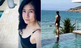 Kim Thư - vợ cũ Phước Sang đi nghỉ dưỡng, khoe body mướt mắt ở tuổi ngoài 40