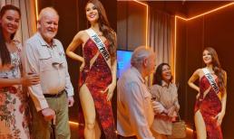 Miss Universe 2018 - Catriona Gray được làm tượng sáp, phản ứng đáng yêu của bố mẹ người đẹp cũng gây chú ý