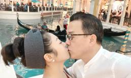 'Vua cá Koi' khóa môi bà xã Hà Thanh Xuân, chứng minh tình cảm ngày càng mặn nồng sau đám cưới