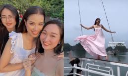 Phạm Hương tạo dáng khó nhằn khi chụp hình, đã sẵn sàng cùng ekip cho ra mắt bộ ảnh chứng minh 'đẳng cấp là mãi mãi'