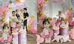 Mai Hồ tổ chức sinh nhật cực hoành tráng cho con gái cưng, khung ảnh hạnh phúc của cả gia đình lập tức gây sốt 