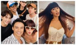 Hà Anh suýt lộ trọn vòng một với pha cúi người thiếu tinh tế