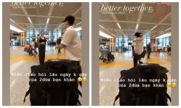 Vợ chồng Ngô Thanh Vân gặp lại sau bao ngày xa nhau, cách bày tỏ tình cảm thế nào mà ai nấy phát tức?