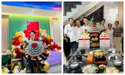 Hà Trí Quang được người yêu và gia đình mừng sinh nhật bất ngờ, nhìn bó hoa toàn tiền cũng hiểu hoành tráng cỡ nào