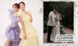 Khả Như khoe thiệp cưới từ bạn thân Liêu Hà Trinh, hy vọng sẽ có người yêu trước ngày bạn cưới