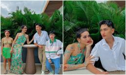 BB Trần đi du lịch vẫn không quên 'quậy đục nước', nay còn 'giả danh' gia đình Hà Hồ phiên bản lỗi