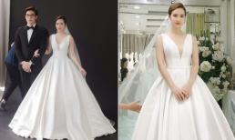 Hé lộ ảnh Trang - Duy mặc trang phục cô dâu - chú rể trong tập cuối 'Thương ngày nắng về'