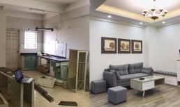 Chung cư ẩm mốc, xuống cấp và thiếu ánh sáng được cải tạo thành không gian sống tiện nghi với chi phí chưa đến 300 triệu đồng