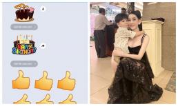 Lâm Khánh Chi xúc động khoe tin nhắn quý tử đòi lãnh lương để mua quà sinh nhật tặng mẹ