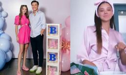 Hậu xác nhận đang mang bầu, vợ Tây của thủ môn Bùi Tiến Dũng lộ khuyết điểm khi để mặt mộc 