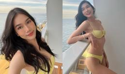 Á hậu Phương Anh đăng ảnh 'nét căng' khi diện bikini, tiết lộ 'phó nháy' chính là mẹ ruột 