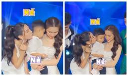 Là Hoa hậu đình đám, nào ngờ Thùy Tiên nhận cái kết đắng lòng khi cố 'cưỡng hôn' con trai Hòa Minzy