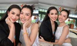 Hội 'mẹ bỉm' Phạm Hương - Thúy Vân hội ngộ sau thời gian dài xa cách, khung ảnh 'visual nhân đôi' gây bão 