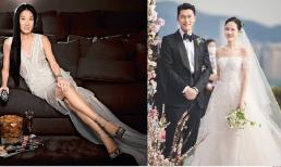 Nhà thiết kế váy cưới của Son Ye Jin khiến cư dân mạng choáng váng với thân hình như siêu mẫu ở tuổi 73