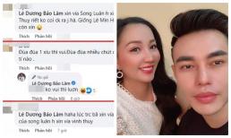 Vợ bầu bị chỉ trích vì 'xin vía Vĩnh Thụy', Lê Dương Bảo Lâm đuổi thẳng ngay và luôn
