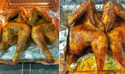 Thịt gà nướng cho ngày mát trời, làm theo cách này da gà vàng giòn, khi xé miếng thịt vẫn mọng nước