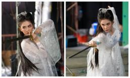 Ngọc Trinh hóa thân thành Tiểu Long Nữ múa kiếm siêu đỉnh, sự thật là gì?