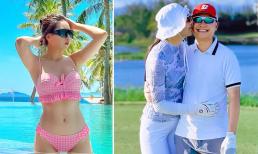 MC Mai Ngọc khoe body 'không chút mỡ thừa' trong kỳ nghỉ mừng sinh nhật chồng thiếu gia 