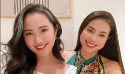 Primmy Trương hội ngộ đàn chị Phạm Hương, nhan sắc phu nhân Tổng Giám đốc không hề thua Hoa hậu