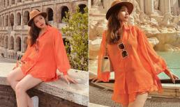 Phanh Lee hack dáng đỉnh cao khi vi vu trời Tây dù đang mang bầu 'vượt mặt' 