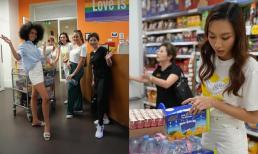 Sang Anh trao vương miện, Thuỳ Tiên tiếp tục ghi điểm với hành động đi siêu thị để mua nhu yếu phẩm tặng người vô gia cư