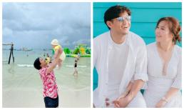 Quý Bình lần đầu khoe trọn vẹn ảnh quý tử đầu lòng siêu bụ bẫm đáng yêu