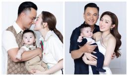 Bà xã Chi Bảo tung bộ ảnh gia đình đẹp như mơ, quyết dạy con tự lập bằng cách này