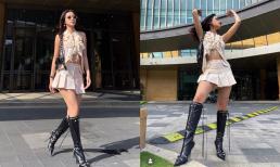 Chi Pu 'đốt mắt' dân tình với pha lên đồ cực cháy, độ thời thượng đúng là miễn bàn 