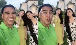 Quyền Linh bắt trend cùng hai ái nữ, clip chất lượng thấp nhưng nhan sắc Lọ Lem và Hạt Dẻ lại chất lượng cao