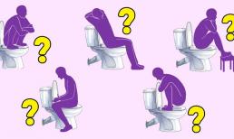 Ngồi vệ sinh trên bồn cầu tư thế nào mới là đúng, đây là lời khuyên