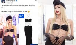 Lương Mỹ Kỳ gây tranh cãi với hành động diện đồ 'pha-ke' lồ lộ, còn mạnh dạn công khai giá mua 