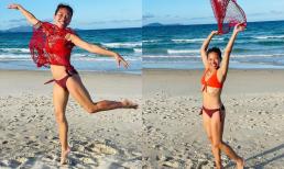 Diva Hà Trần khoe body cực săn chắc ở tuổi 44 với bikini 2 mảnh, dân tình liền tặng ngay cơn mưa lời khen 