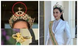 Hoa hậu Thùy Tiên làm méo vương miện 12 tỷ?