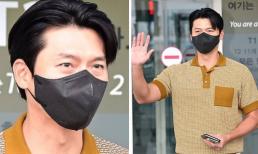 Bỏ vợ bầu Son Ye Jin ở nhà để xuất ngoại, Hyun Bin lộ diện với đôi mắt sưng húp khiến ai cũng chú ý 