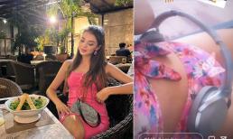 Vợ Tây của thủ môn Bùi Tiến Dũng hiếm hoi khoe rõ bụng bầu, lộ thân hình tăng cân thấy rõ 