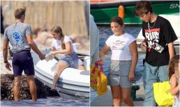 Harper cùng anh trai Cruz đi mua sắm tại Pháp, ngoại hình ngày càng tròn trịa của cô út gây sốc