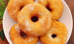 Bạn có thể làm bánh rán mà không cần lò nướng, ngọt mềm, 'trở về tuổi thơ chỉ trong một lần ăn'