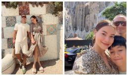 Hà Hồ - Kim Lý tình tứ qua ống kính của Subeo, quý tử của nữ ca sĩ còn lộ sự thay đổi đặc biệt khi sang Châu Âu