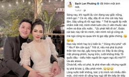 Bị nói dùng bạn trai như phá, Bạch Lan Phương lên tiếng phản bác, còn thể hiện rõ quyết tâm giúp Huỳnh Anh giảm cân