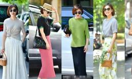 Đây là những bộ trang phục đẹp xuất sắc dành cho những người phụ nữ trên nửa trăm tuổi, trông trẻ hơn tuổi thật