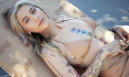 Con gái của 'vua nhạc pop' Michael Jackson gây ấn tượng khi diện bikini khoe kín hình xăm