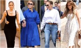 Tủ đồ hàng hiệu của Jennifer Lopez gây ấn tượng tại Paris, fan nhìn con số không khỏi choáng váng