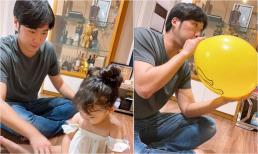 Pha Lê đăng ảnh chồng cũ người Mỹ gốc Hàn gặp lại con gái tại nhà riêng