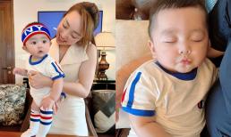 Con trai Chi Bảo lên đồ tập gym với ba mẹ cực đáng yêu, cái kết sau đó mới gây bất ngờ 