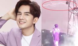 Đan Trường hết mình biểu diễn phục vụ khán giả mặc mưa lớn, sấm chớp 'ngang trời' 