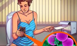 5 lý do tại sao chúng ta nên ngừng sử dụng điện thoại trong phòng tắm, nhà vệ sinh