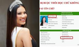 Netizen bất ngờ khui ra Á hậu Kim Duyên đã bị buộc thôi học chứ không phải bảo lưu, còn đưa bằng chứng để làm rõ