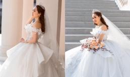 Diễn viên Minh Thư yêu kiều khi diện váy cô dâu, đẳng cấp nhan sắc đến nay vẫn quá đỉnh