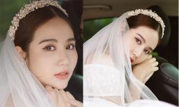 Huyền Lizzie tung ảnh diện váy cô dâu cực xinh, Đình Tú liền 'thả thính': 'chú rể đâu'